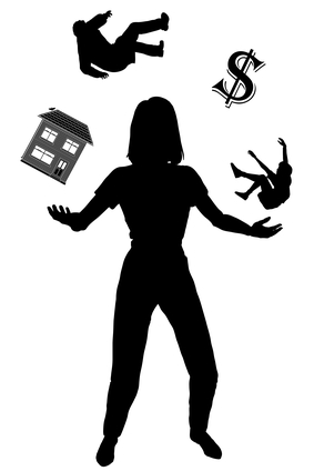 Ada Hasloecher of divorceandfamilymediationcenter.com discusses the real life story of one woman who had to carry the weight of her divorce financially and emotionally because her ex-spouse was "ill equipped" to handle any of it.