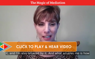 Divorce and Family Mediator Ada Hasloecher talks about the the mediation process.