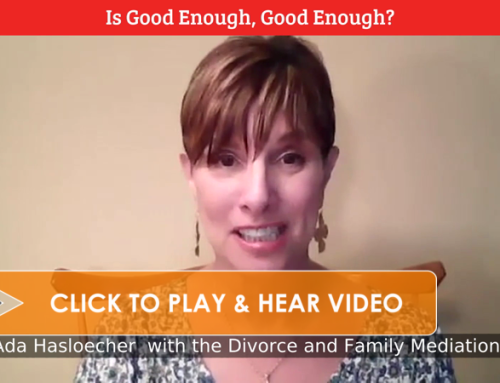 Is Good Enough, Good Enough? (Video)